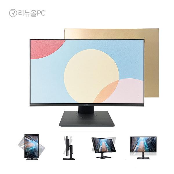 [신품] E2700MFP 27인치 FHD 다포트 와이드 베젤리스 멀티스탠드 모니터